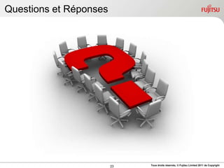 Questions et Réponses




                        23   Tous droits réservés, © Fujitsu Limited 2011 de Copyright
 