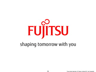 24   Tous droits réservés, © Fujitsu Limited 2011 de Copyright
 