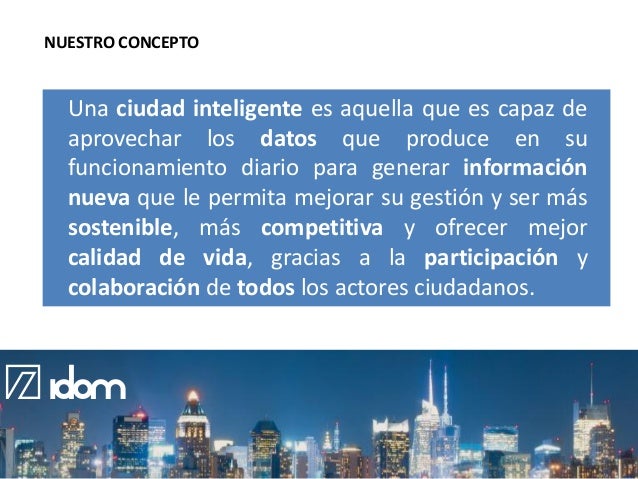 Smart Cities La eficiencia energética, motor de la ciudad Inteligente. slideshare