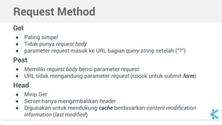 Pemrograman Web - Protokol HTTP | PPT