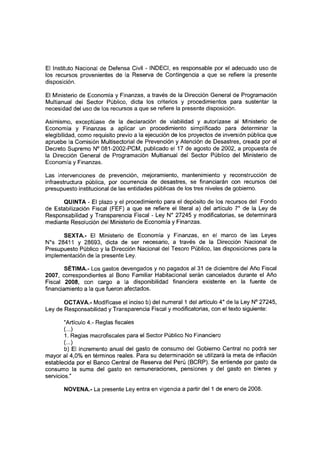 Proyecto De Ley 1545 De Equilibrio Finaciero 2008