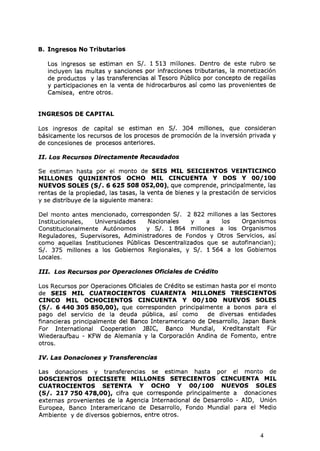 Proyecto De Ley 1545 De Equilibrio Finaciero 2008