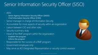 Rmf Roles And Responsibilities (Part 1)