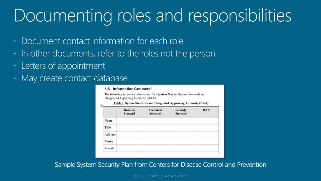 RMF Roles and Responsibilities (Part 1)