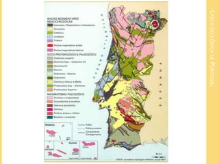 CARTA GEOLÓGICA DE PORTUGAL 
 