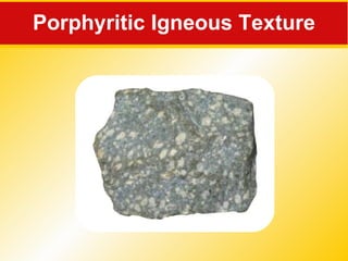 Porphyritic Igneous Texture 