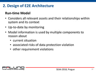 Towards an End-to-End Architecture for Run-time Data Protection in the Cloud  Slide 20