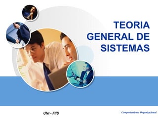 TEORIA GENERAL DE SISTEMAS 