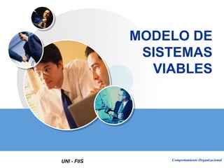 MODELO DE SISTEMAS VIABLES 