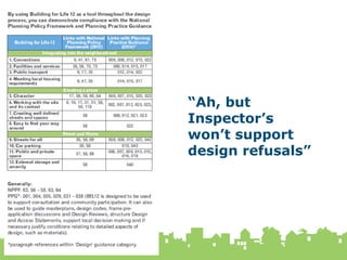 18 February 2015
29
“Ah, but
Inspector’s
won’t support
design refusals”
 