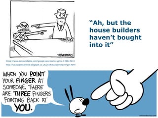 18 February 2015
34
“Ah, but the
house builders
haven’t bought
into it”
https://www.seroundtable.com/google-seo-blame-game-13592.html
http://lucaspadecaineve.blogspot.co.uk/2014/02/pointing-finger.html
 