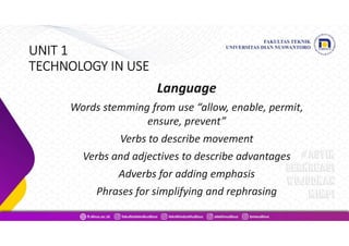 03 - Technology in Use - Describe Technical Function & Application 2022.pdf