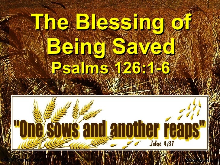 The Blessing Of Being Saved the-blessing-of-being-saved