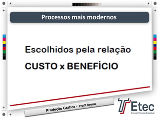 Processos mais modernos
 