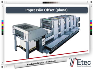 Impressão Offset (plana)
 