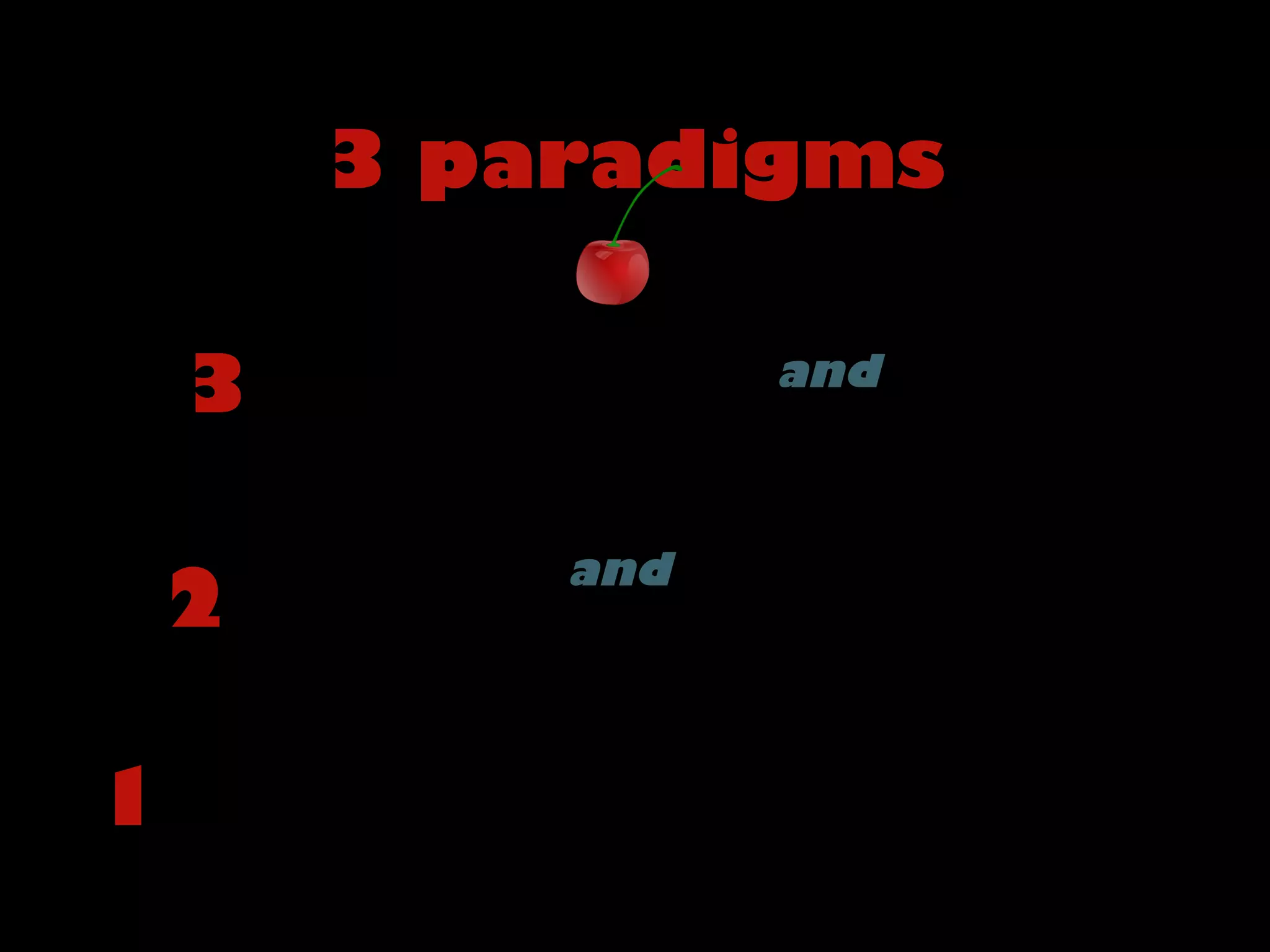3 paradigms
Engineering: Things should work.1
Usability: and Things should be
easy to use.2
User experience: and Things
should be pleasant to use.
3
 