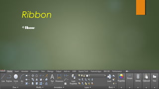 Intro to AutoCAD 2016 2D | 03 - user interface | PPS