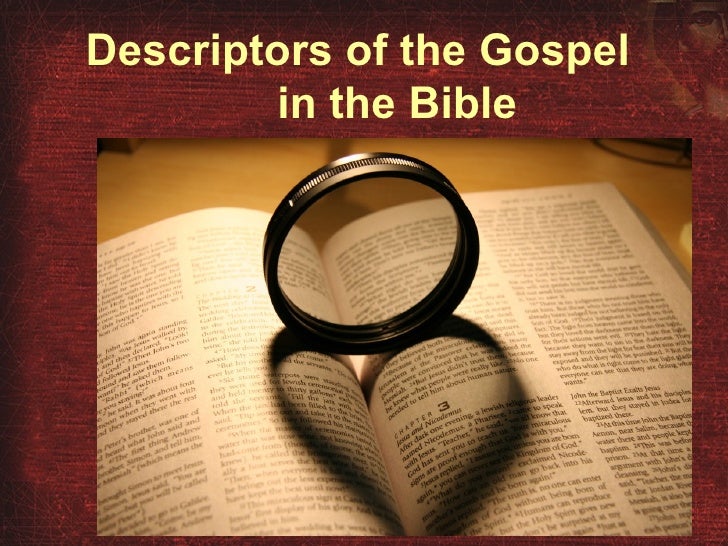 03. What Does The Word Gospel Mean