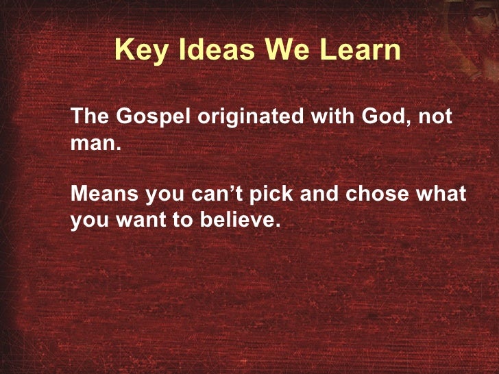 03. What Does The Word Gospel Mean