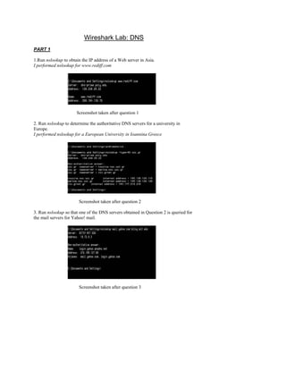 03 wireshark dns-solution_july_22_2007 | PDF