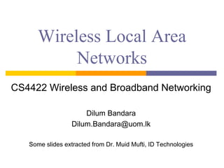Wireless Local Area Networks | PPT