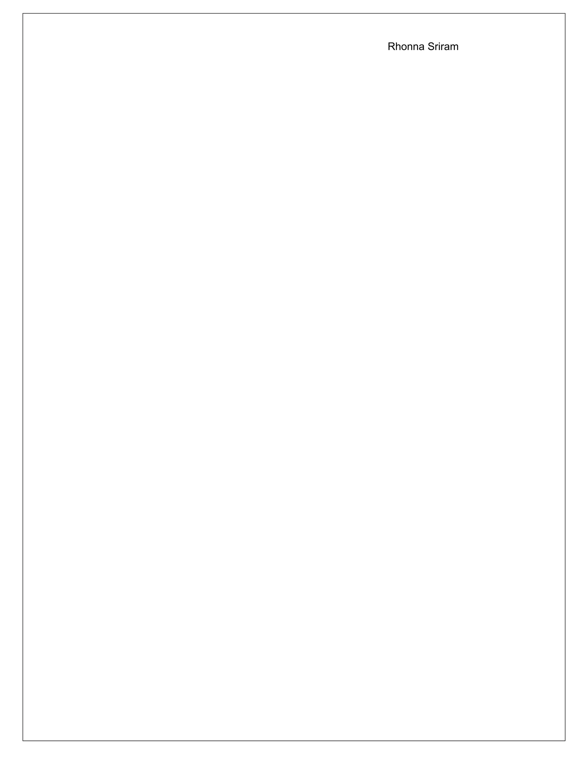 Rhonna Sriram
 