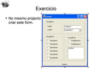 Desenvolvimento em .Net - User Interface
