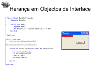 Desenvolvimento em .Net - User Interface