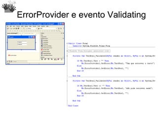 Desenvolvimento em .Net - User Interface