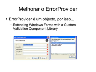 Desenvolvimento em .Net - User Interface