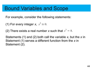 Quantified Statement Examples Math Understanding the Logic of Quantified Statements in Mathematics | PPTX