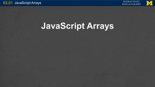 Javascript Arrays related PowerPoint slide set | PDF | Web Development ...