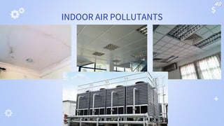 INDOOR AIR POLLUTANTS
40
 