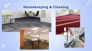 Housekeeping & Cleaning
50
 