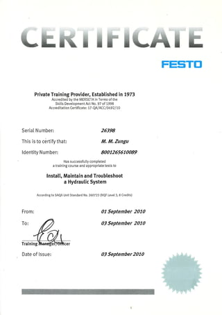 Hydraulic Troubleshooting PDF