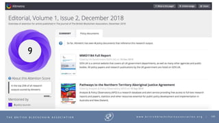 105T H E B R I T I S H B L O C K C H A I N A S S O C I A T I O N w w w . b r i t i s h b l o c k c h a i n a s s o c i a t i o n . o r g |
 