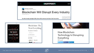 34T H E B R I T I S H B L O C K C H A I N A S S O C I A T I O N w w w . b r i t i s h b l o c k c h a i n a s s o c i a t i o n . o r g |
 