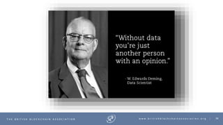 36T H E B R I T I S H B L O C K C H A I N A S S O C I A T I O N w w w . b r i t i s h b l o c k c h a i n a s s o c i a t i o n . o r g |
 