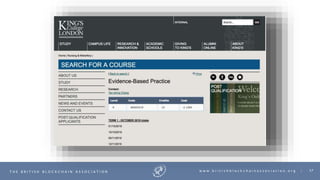 57T H E B R I T I S H B L O C K C H A I N A S S O C I A T I O N w w w . b r i t i s h b l o c k c h a i n a s s o c i a t i o n . o r g |
 