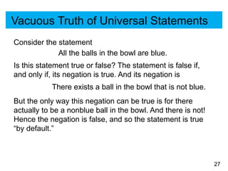 Understanding the Logic and Negations of Quantified Statements in ...