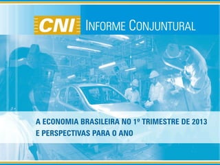 Apresentação Informe Conjuntural | 1º Trimestre 2013