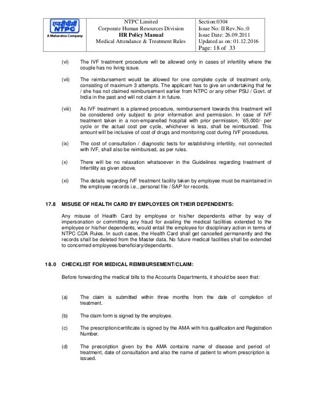 0304 medical attendancen_treatment_rules