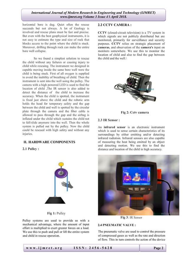 Chield Rescue Systems Design And Fabrication Of Borewell Rescue System – TMBI
