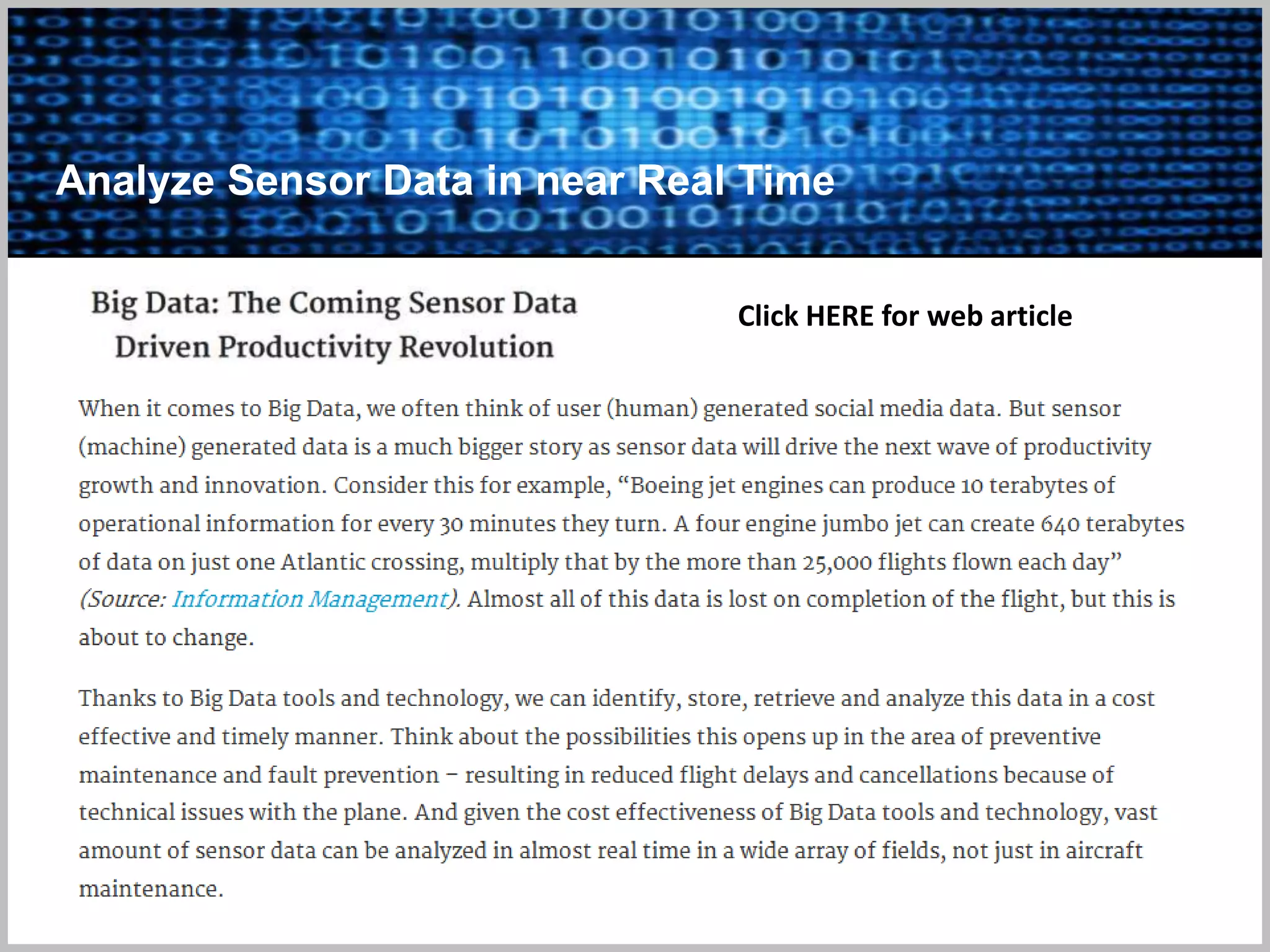 Services include in depth analysis of your business and industry with unbiased advice to
analyze and optimize your industry specific challenges for the new digital economy.
Services Include:
Business Assessment – Measures business health and positioning.
Big Data – Are you making the most use of your data streams?
Data Integrity Evaluation – Is your IT system giving you the right numbers?
Data Intelligence Analytics – Extracting Business Value – What is your data worth?
Data Management at Project Implementation - Is your data as clean as possible?
Supply Chain Analysis and Optimization – Are you running a lean operation?
Market Research Intelligence Services – What is the industry doing?
White Paper Research and Intelligence – What information is important?
Business Requirements – Translating for digital products?
Going Digital– Optimize ROI for digital transformation?
Understanding the Consumer – Ecommerce and Social Media strategy optimization.
T H E D ATA M I N I N G C O M PAN Y
tdmc
www.thedataminingcompany.com
 