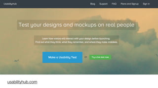 usabilityhub.com
 