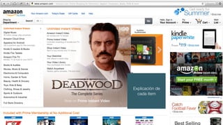 Explicación de
cada item
 