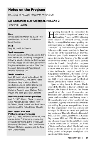 0304 Haydn Creation | PDF