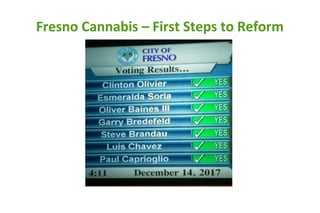 Fresno Cannabis – First Steps to ReformFresno Cannabis – First Steps to Reform
 