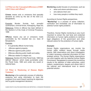 Human Rights Risk Assessment Example Bangla Human Rights_Final.compressed | PDF