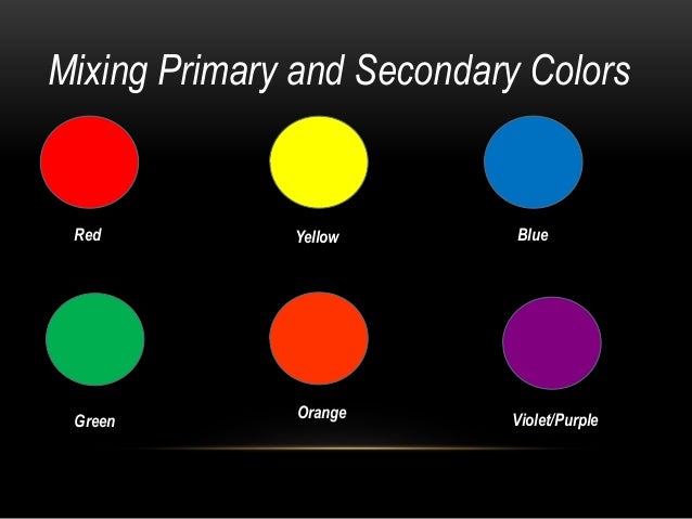 color lesson plan